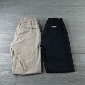 Fair Harbour One Pants Mens Small Black Beige Stretch Performance Lot Of 2